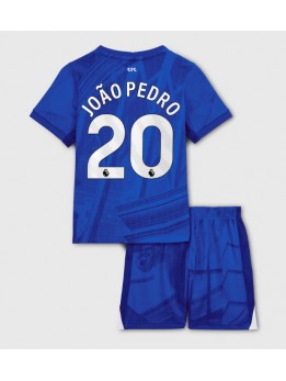 Billige Chelsea Joao Pedro #20 Hjemmedraktsett Barn 2025-26 Kortermet (+ Korte bukser)